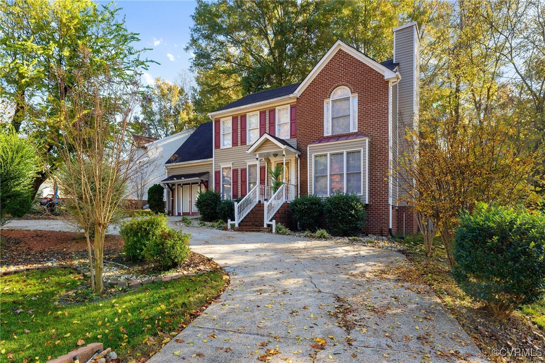 2540 Providence Creek Road North Chesterfield, VA 23236 - Photo 1 of 1 a front view of a house with a yard