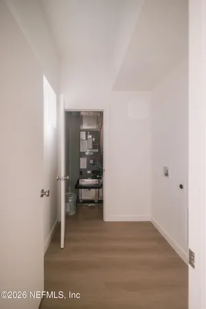 a view of empty room