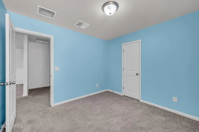 a view of empty room