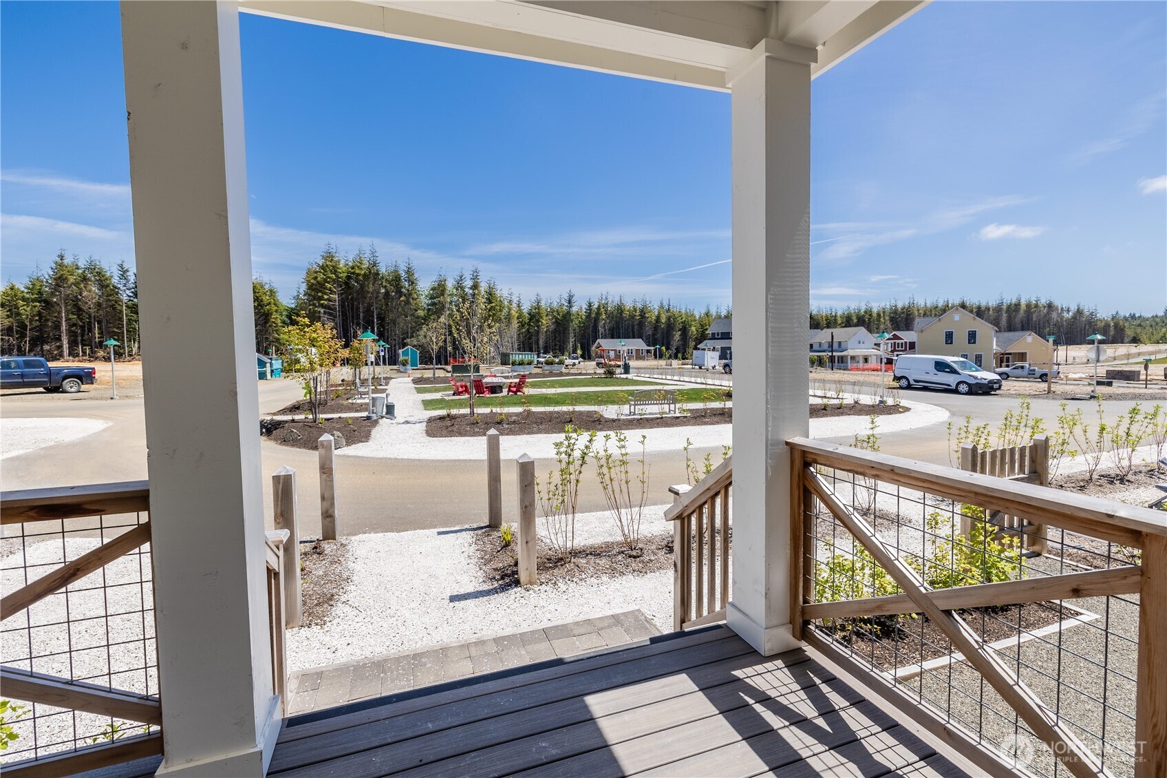 441 East Compass Street Pacific Beach, WA 98571 - Photo 3 of 26 a view of swimming pool from a balcony