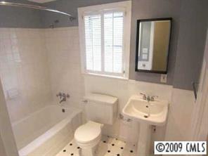 143 McAlway Road Charlotte, NC 28211 - Photo 7 of 8 a bathroom with a sink toilet and shower