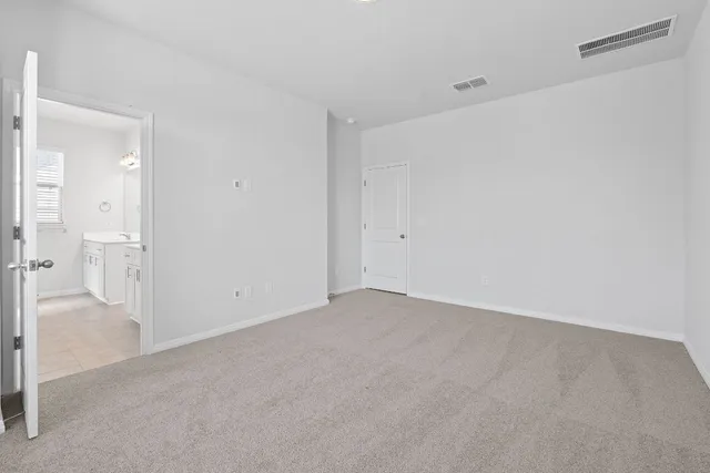 a view of empty room