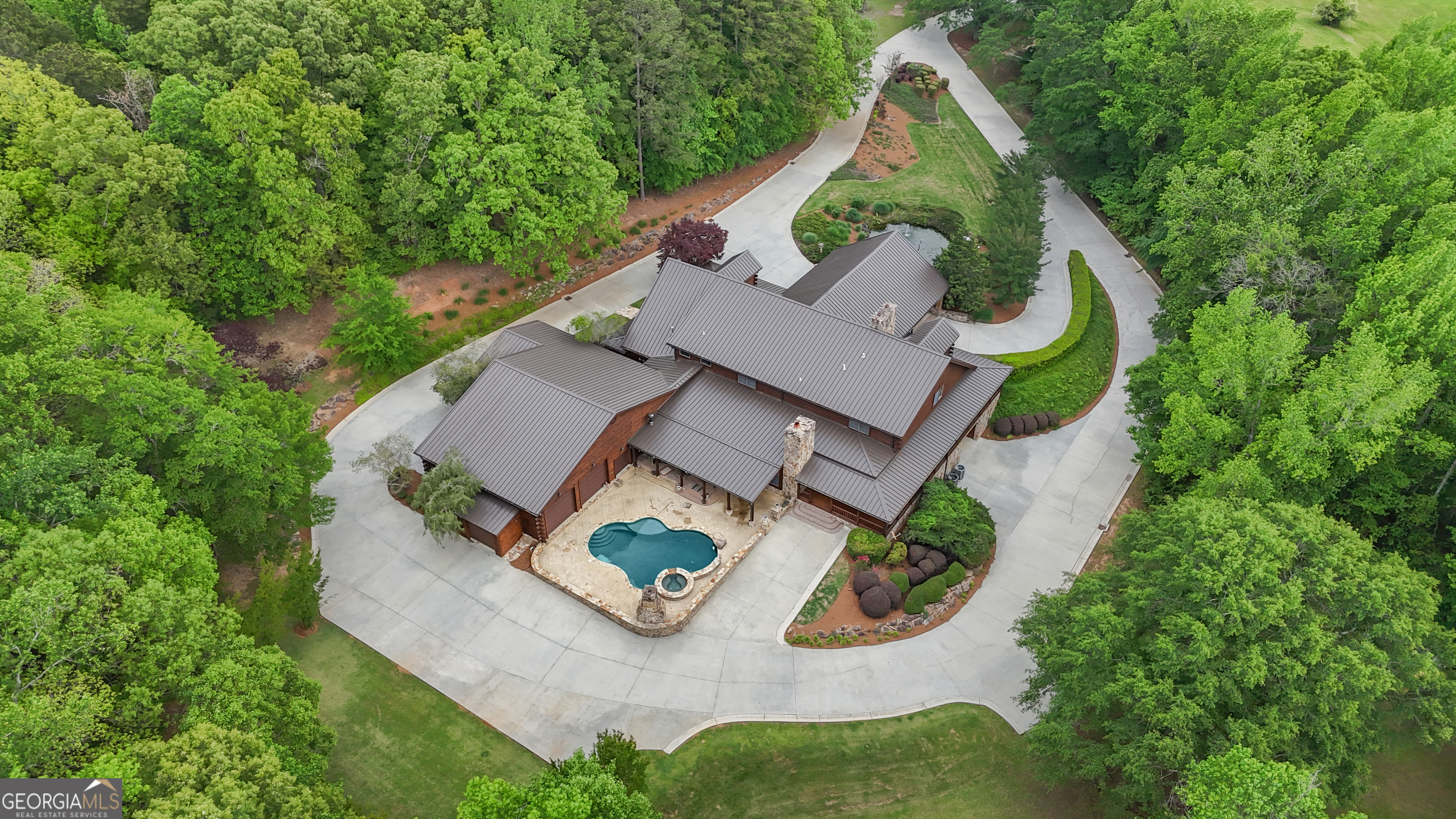 14803 Woolsey Road Hampton, GA 30228 - Photo 11 of 142 an aerial view of a house with outdoor space