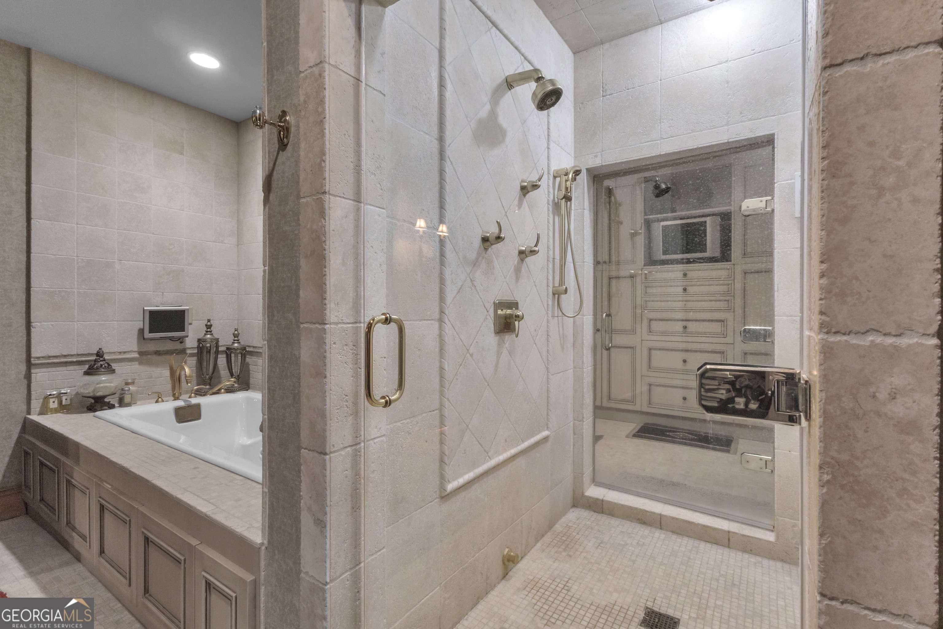 14803 Woolsey Road Hampton, GA 30228 - Photo 23 of 142 a bathroom with a shower and a sink