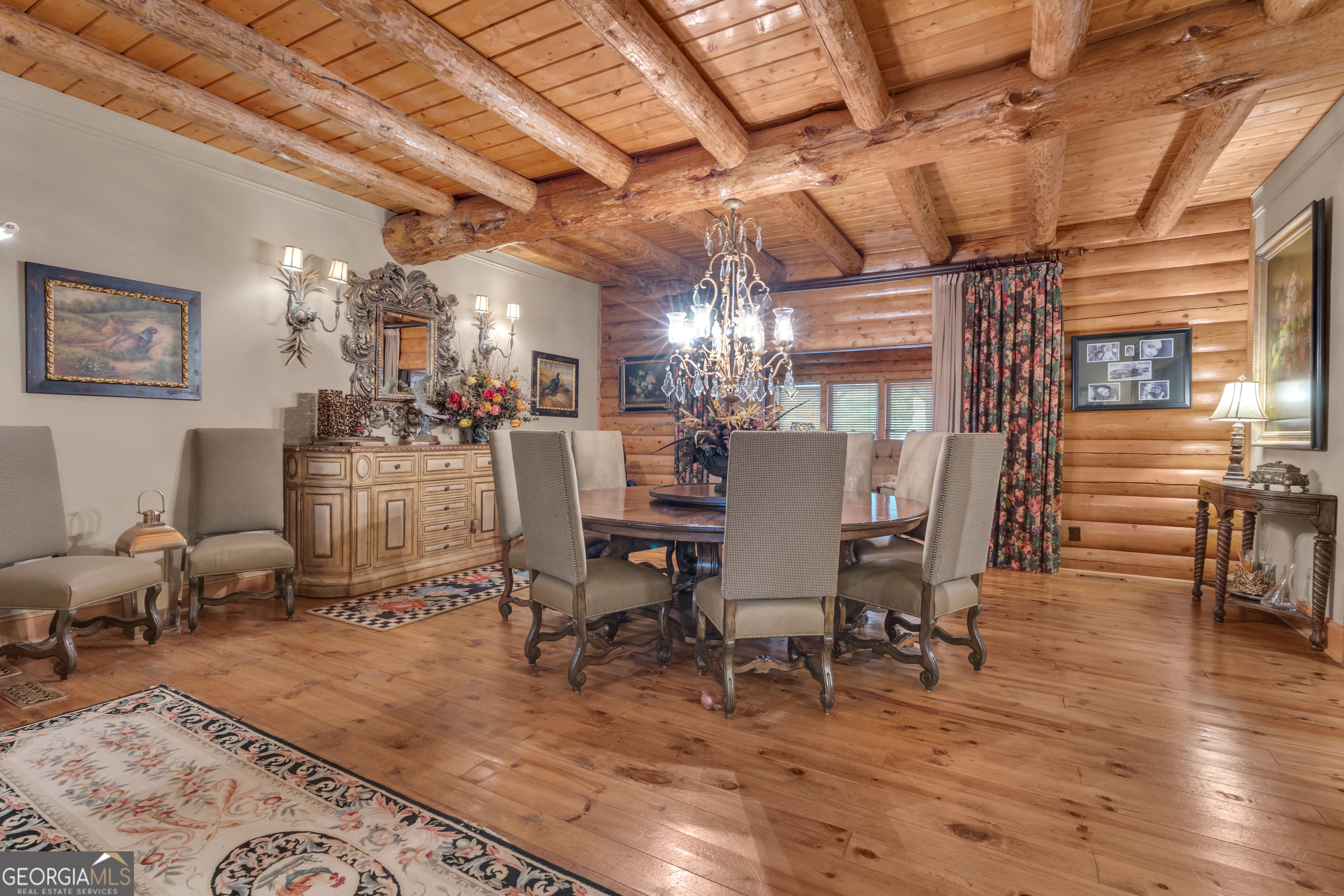 14803 Woolsey Road Hampton, GA 30228 - Photo 24 of 142 a view of a dining room with furniture window and wooden floor