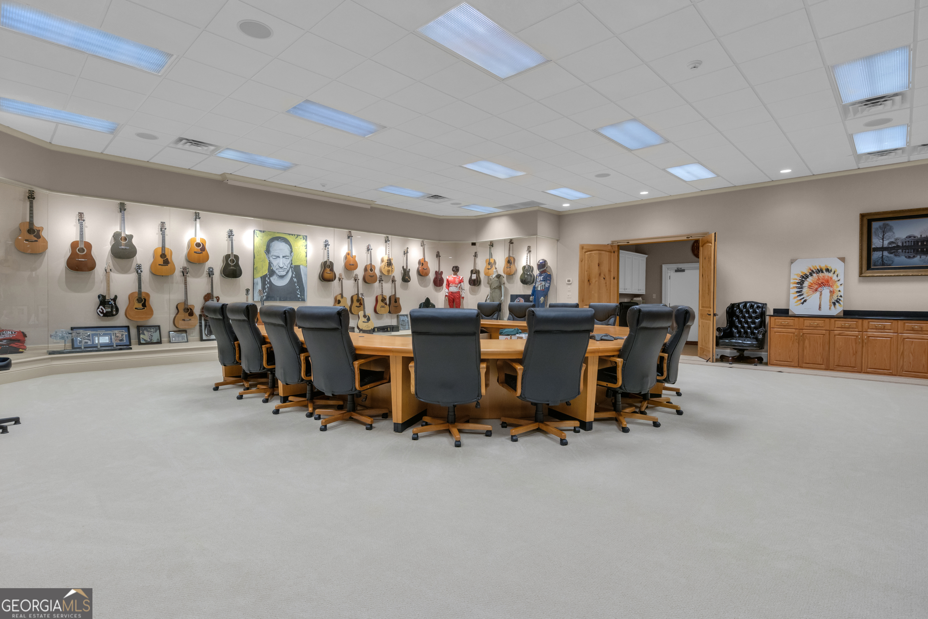 14803 Woolsey Road Hampton, GA 30228 - Photo 86 of 142 a view of a room with gym equipment