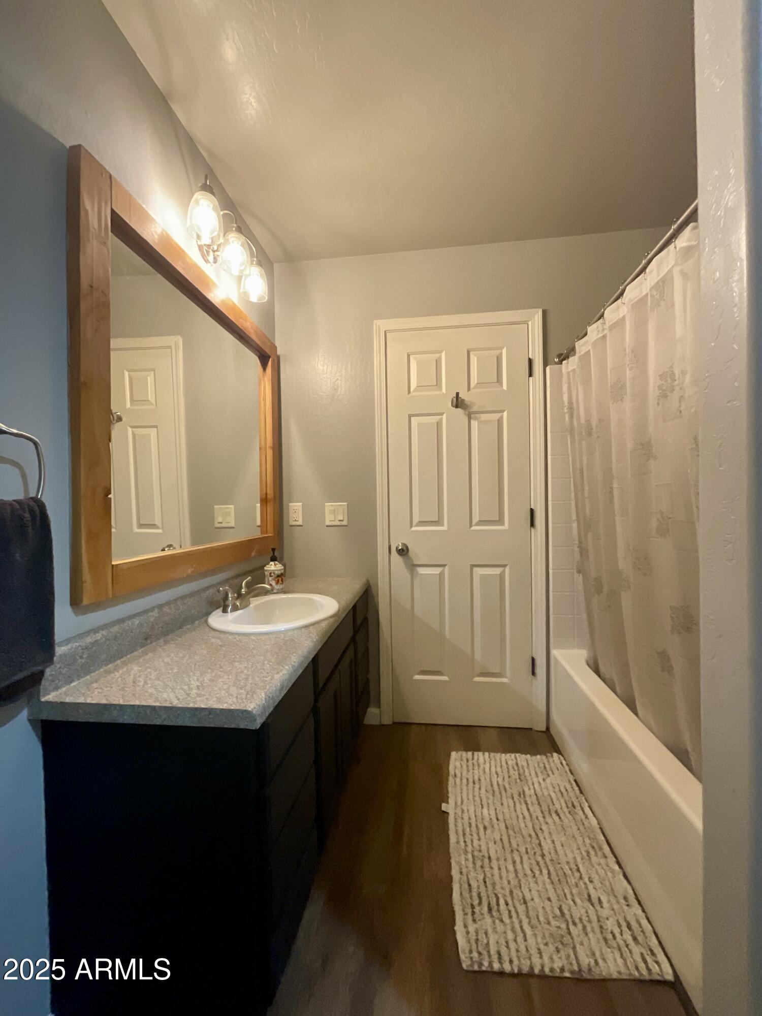 242 County Road Concho, AZ 85924 - Photo 26 of 63 a bathroom with a sink and a mirror