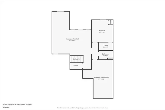 $462,900 | 807 Northeast Algonquin Street, Lee's Summit, MO 64064