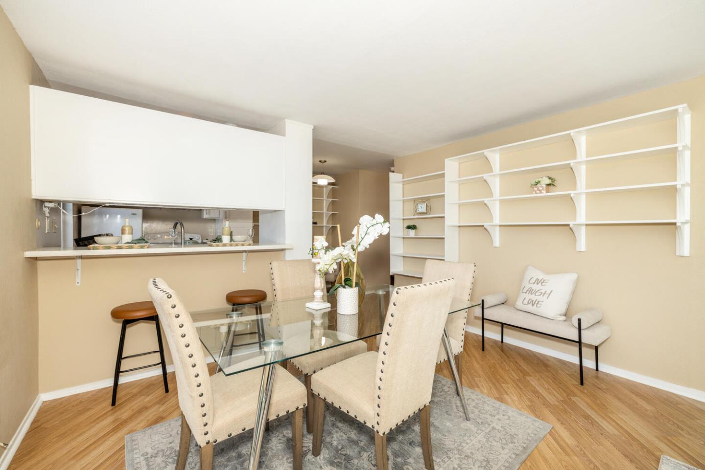 2201 Virginia Street, Unit 2 Berkeley, CA 94709 - Photo 9 of 24 a dining room with furniture and wooden floor