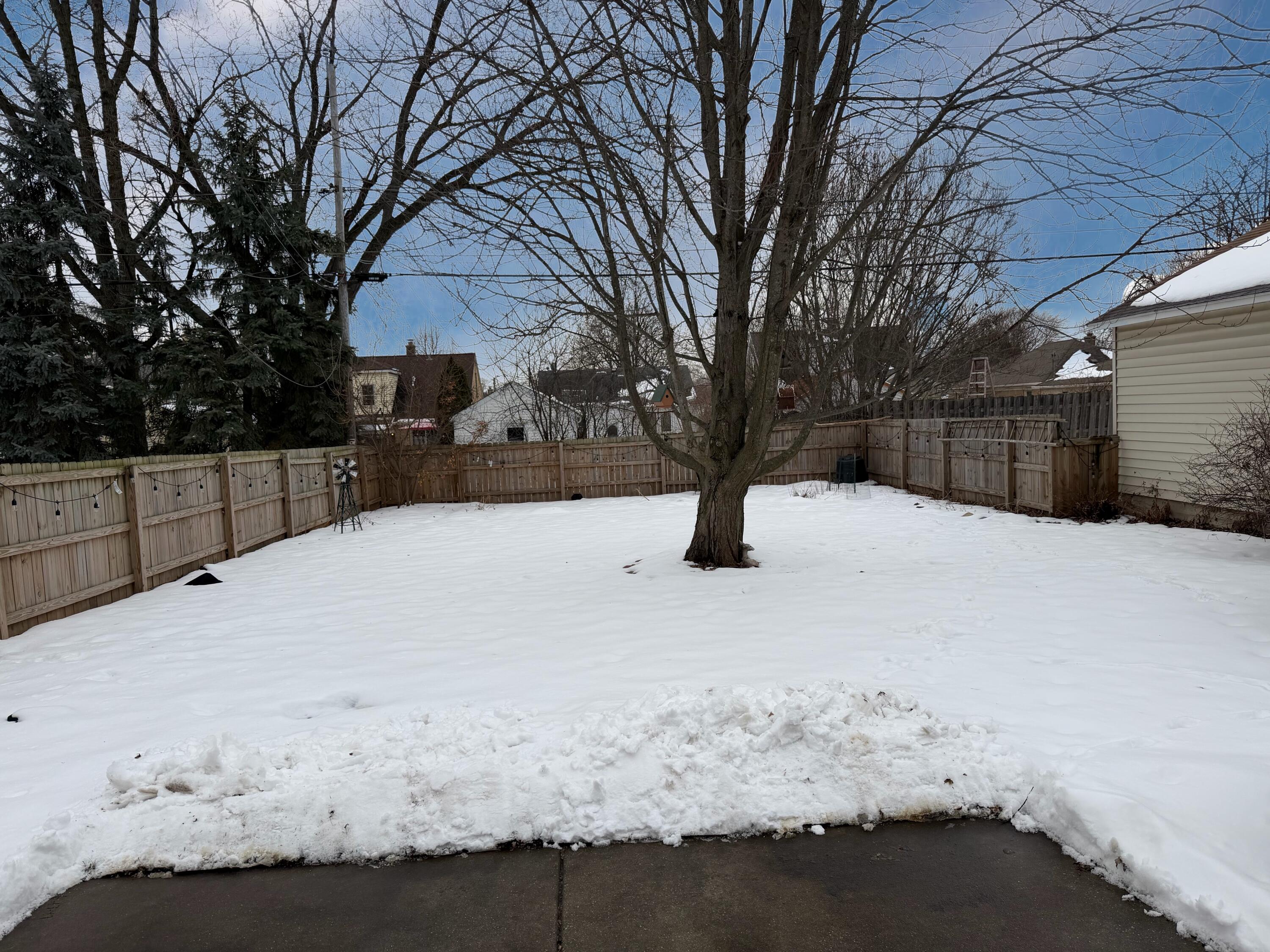 161 South 79th Street Milwaukee, WI 53214 - Photo 10 of 12 Rear yard- concrete patio