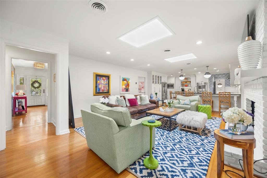 800 Juanita Rael Road Winter Park, FL 32789 - Photo 14 of 36 a living room with lots of furniture and kitchen view