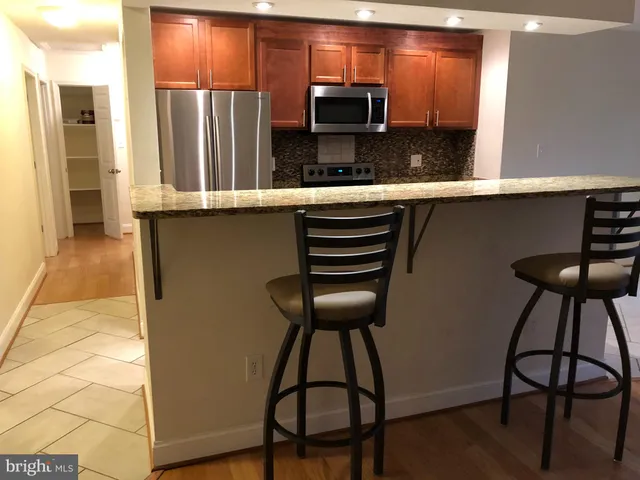 a view of a park with slide