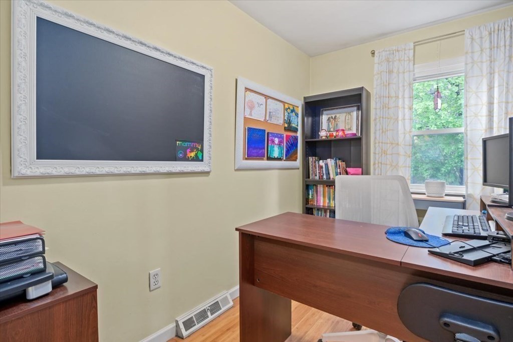 21 Willow Road Holbrook, MA 02343 - Photo 28 of 40 a view of a workspace with furniture and a window