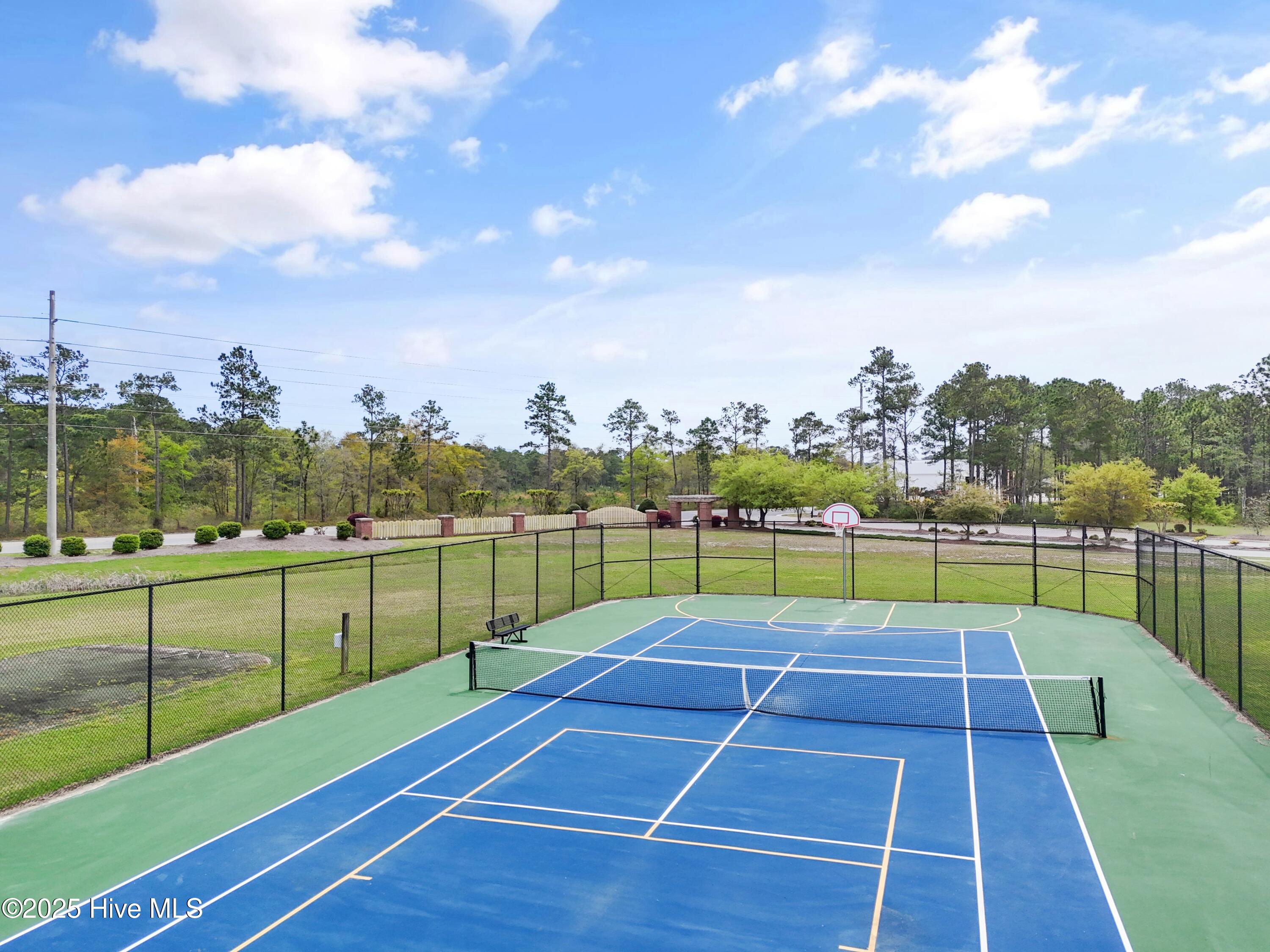 4886 Olde Cypress Lane Shallotte, NC 28470 - Photo 43 of 46 Pickel ball and Tennis courts
