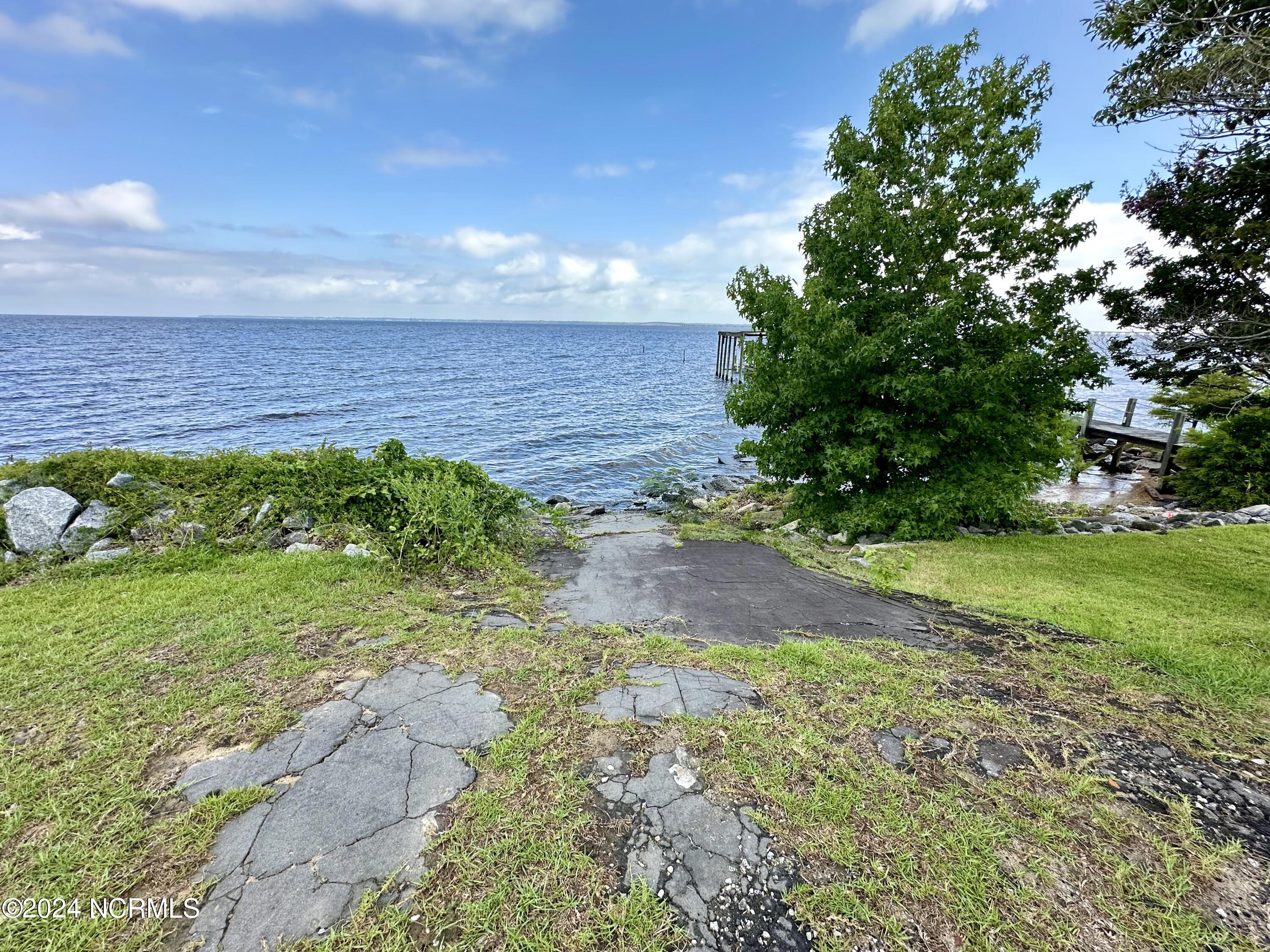 777 Arnolds Beach Road Roper, NC 27970 - Photo 24 of 30 Old boat ramp. CAMA & other governmental agencies would need to be consulted for any repairs/replacement by buyer.