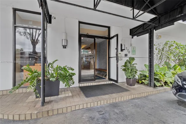 a view of a entryway door of the house