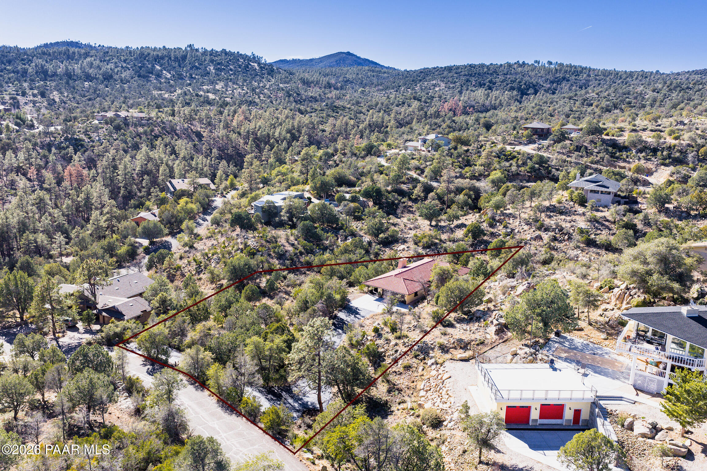 2256 Loma Rica Circle Prescott, AZ 86303 - Photo 56 of 57 Aerial Overview 1