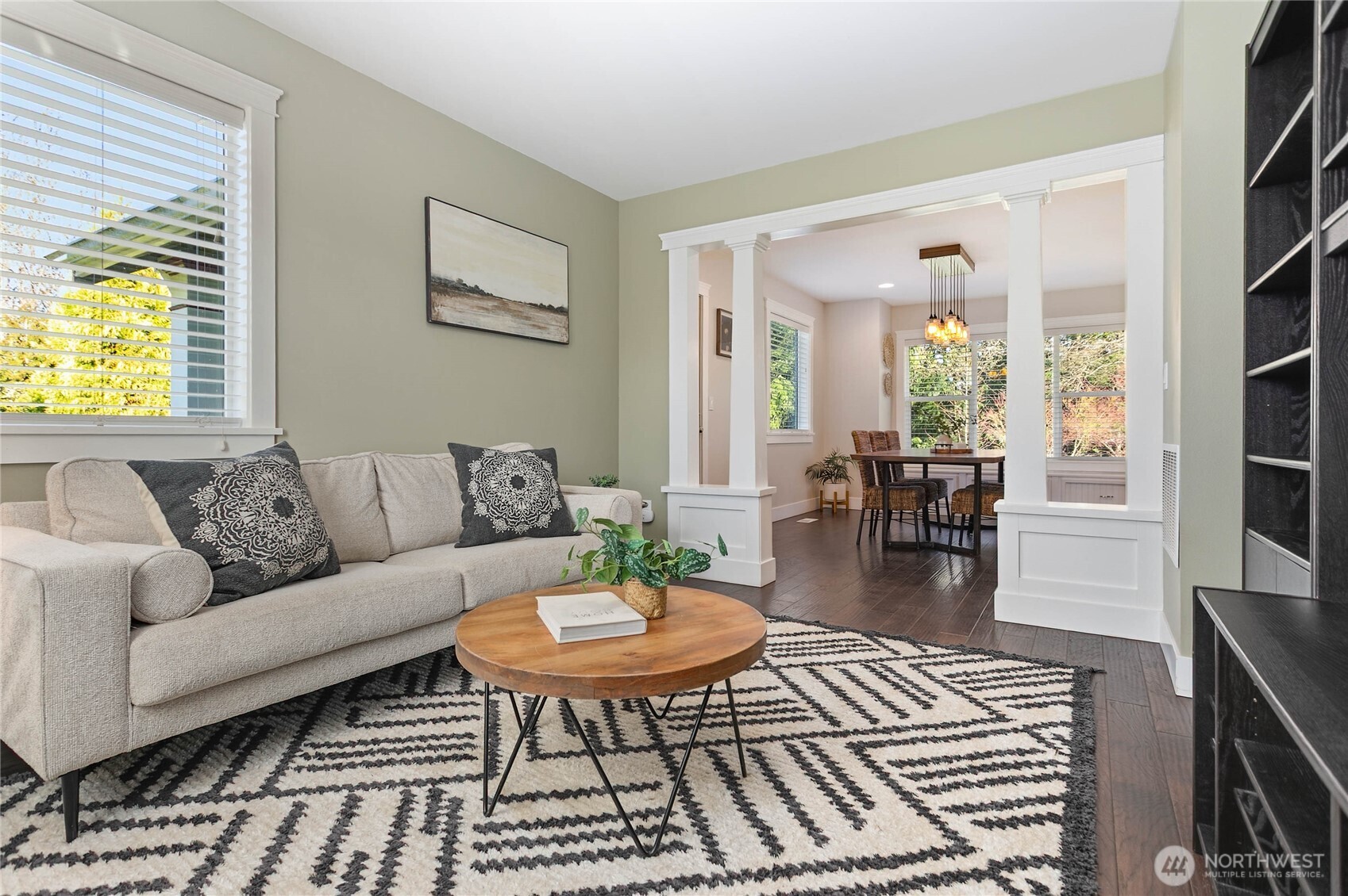3269 Haynie Road Custer, WA 98240 - Photo 12 of 39 a living room with furniture and a large window