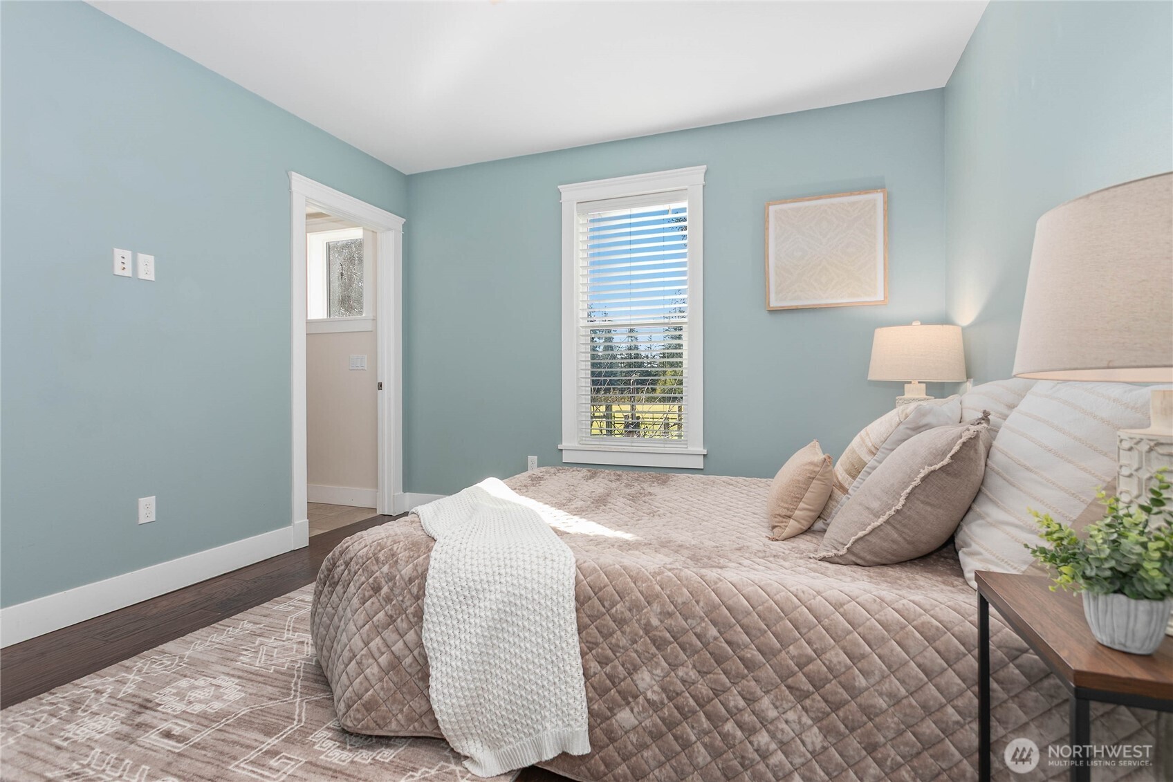 3269 Haynie Road Custer, WA 98240 - Photo 22 of 39 a bedroom with a bed and a window