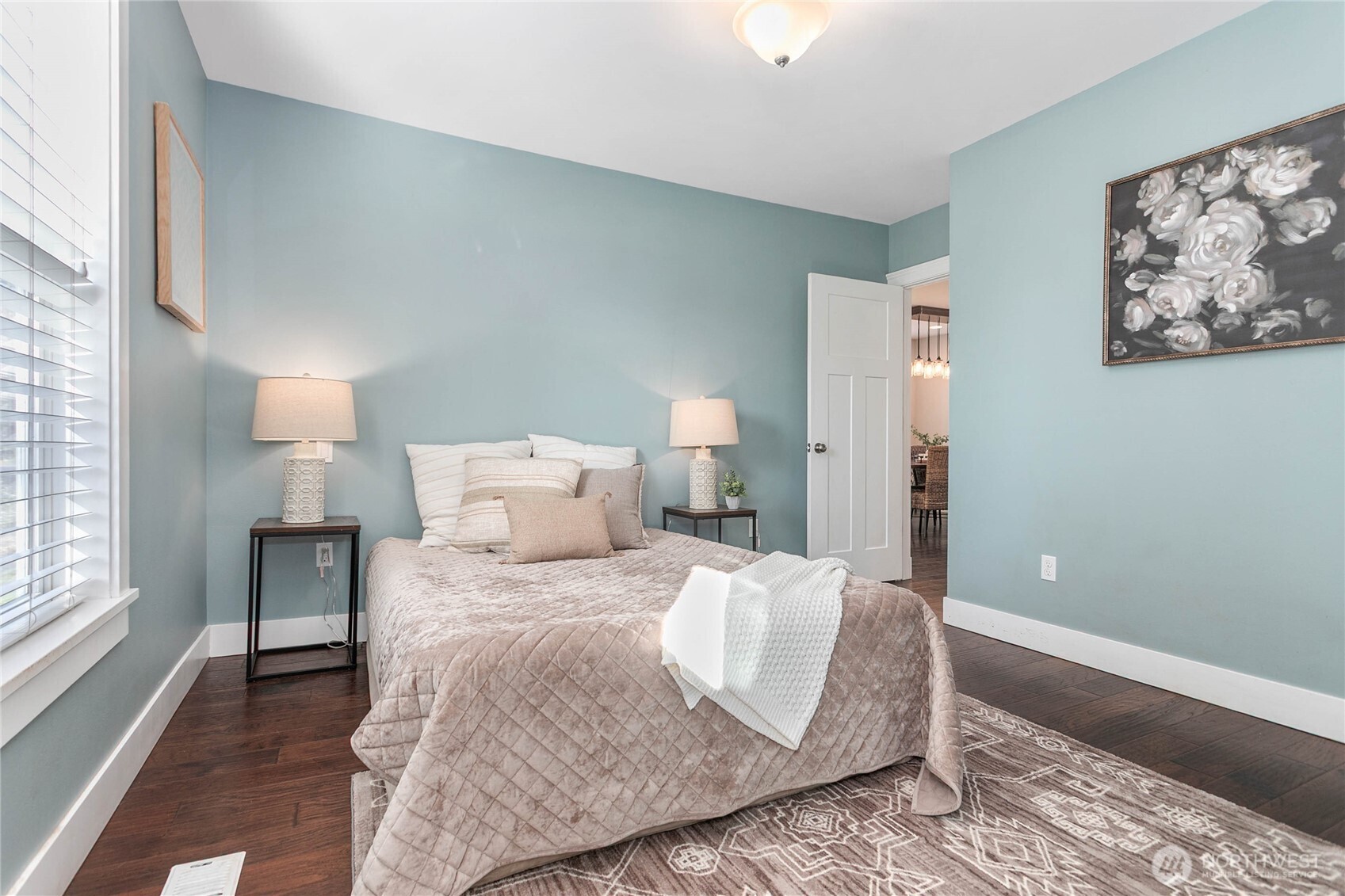 3269 Haynie Road Custer, WA 98240 - Photo 23 of 39 a bedroom with a bed and a window