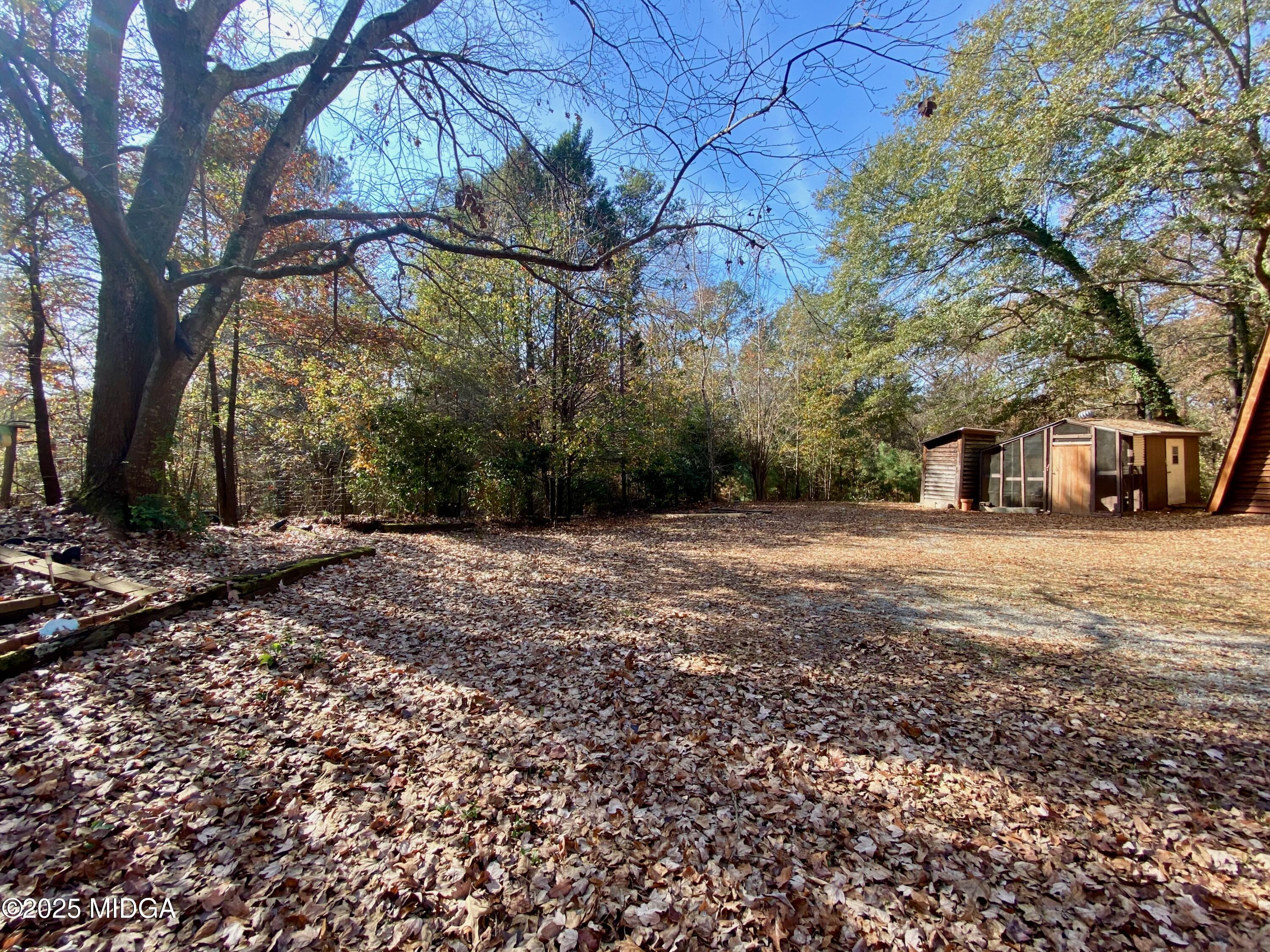 231 West Seminole Drive Byron, GA 31008 - Photo 31 of 38 a view of a yard with plants and trees