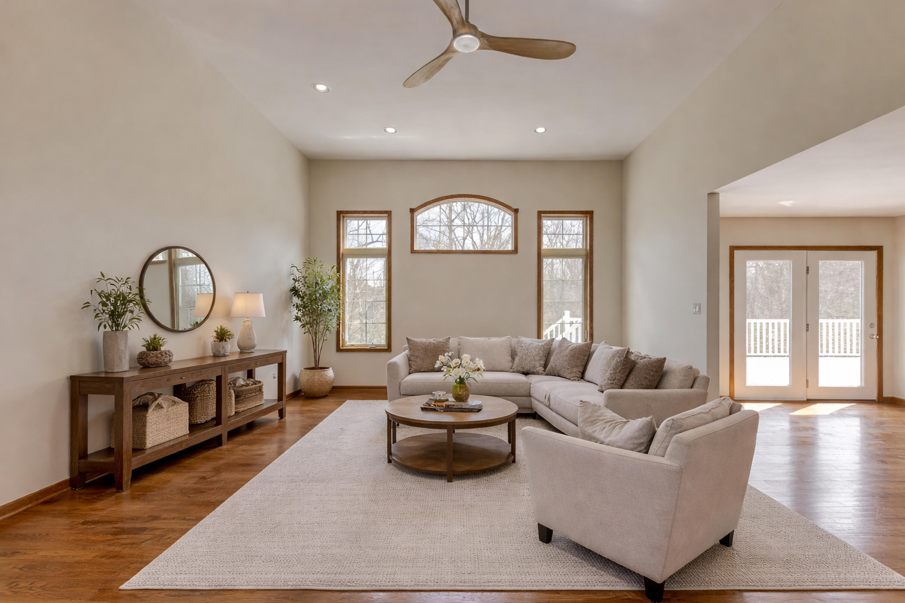 9575 Calumet Street Dyer, IN 46311 - Photo 23 of 53 a living room with furniture a fireplace and a table