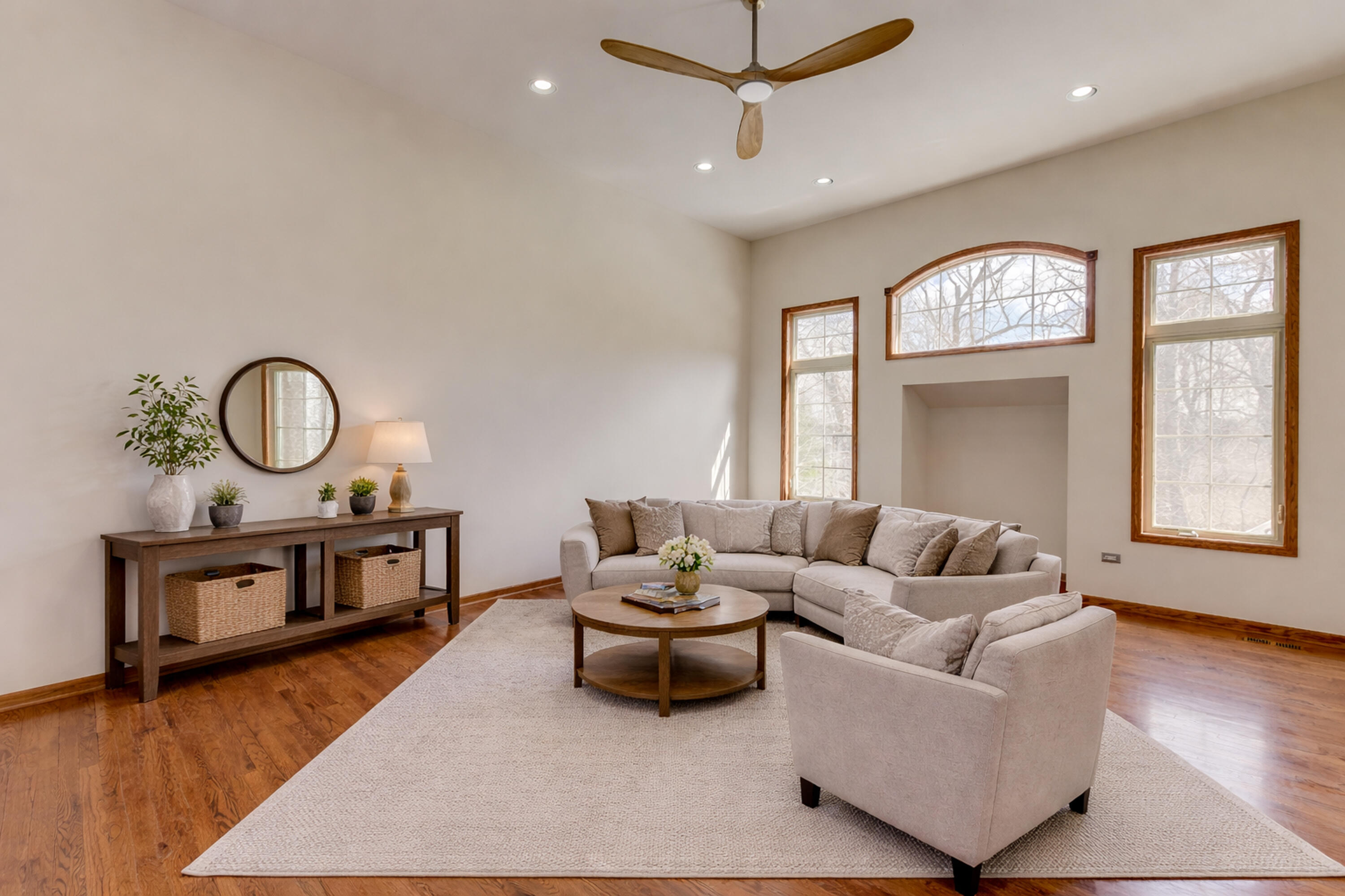 9575 Calumet Street Dyer, IN 46311 - Photo 24 of 53 a living room with furniture or couch and a large window