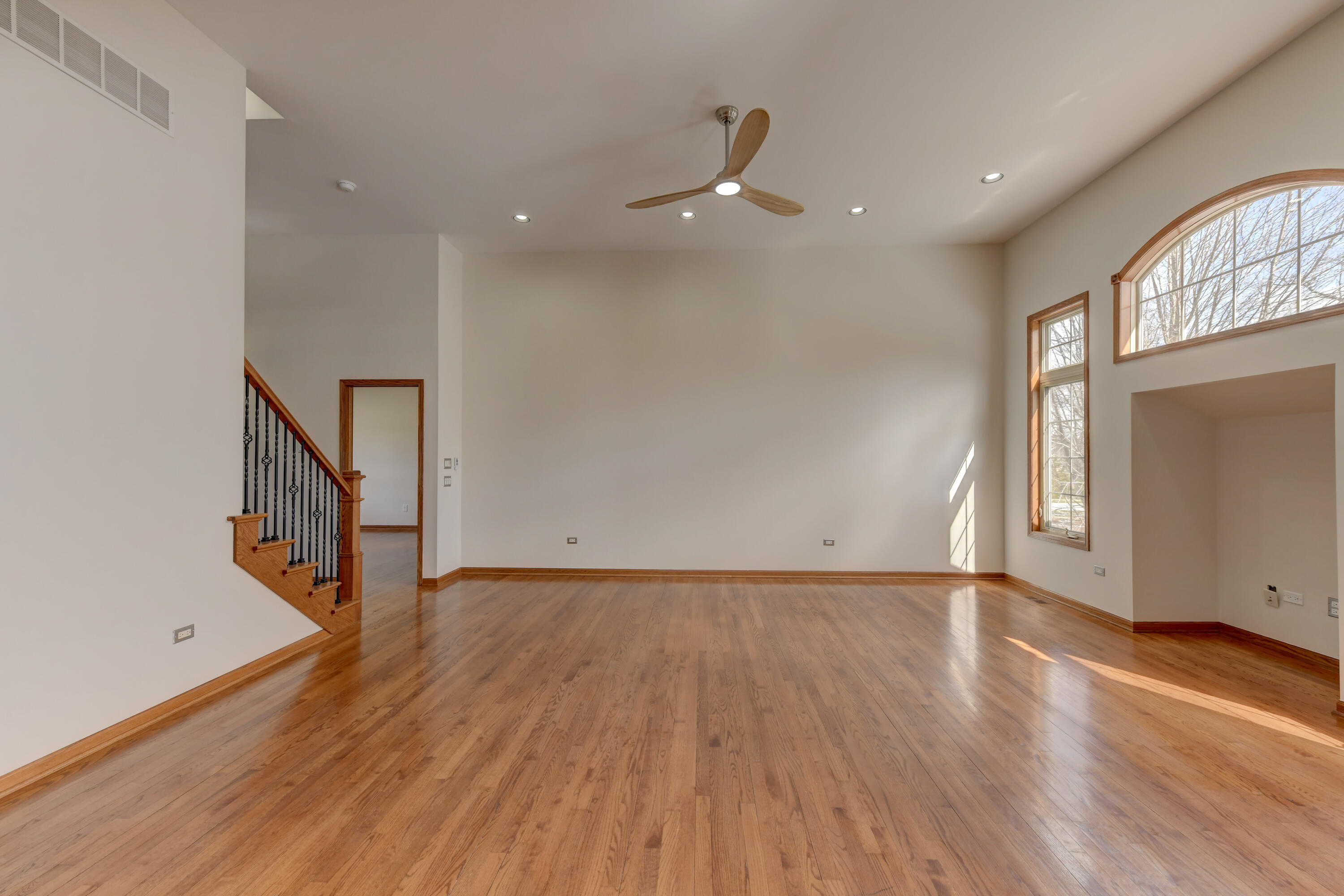 9575 Calumet Street Dyer, IN 46311 - Photo 25 of 53 wooden floor in an empty room with a window