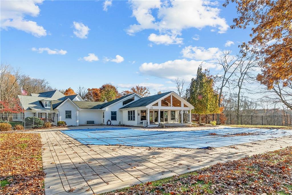 1351 Lindsey Road New Castle, PA 16105 - Photo 36 of 49 a front view of a house with a wrought fence