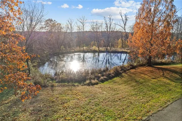 a view of a backyard of a house