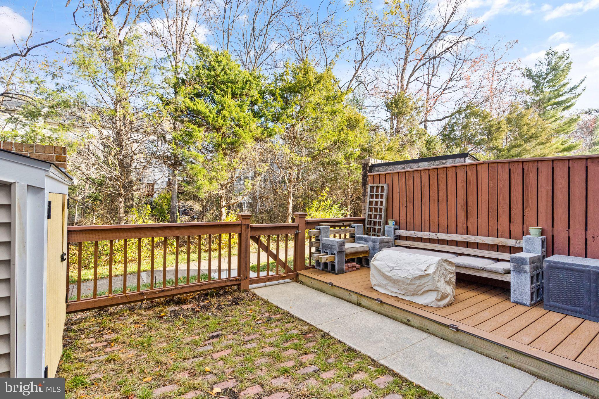 6004 Sunset Ridge Court Centreville, VA 20121 - Photo 4 of 28 w/ patio and backs up to woods