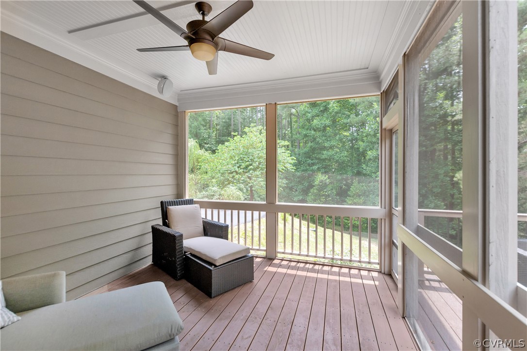 464 Guildford Farm Road Ruckersville, VA 22968 - Photo 31 of 36 Screened-In Side Porch off of Kitchen. Access to B
