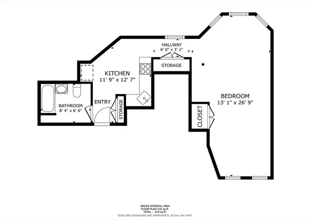 a picture of a floor plan