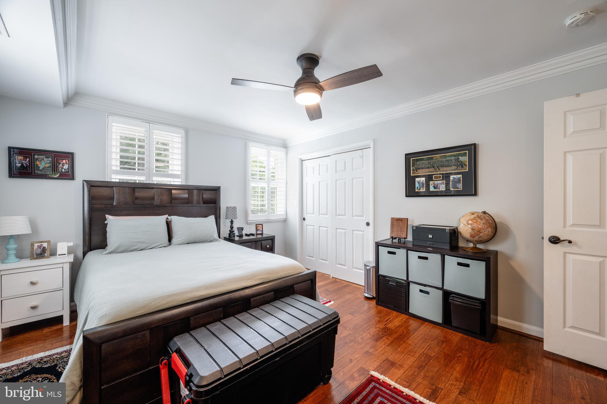 4205 32nd Road South Arlington, VA 22206 - Photo 26 of 40 PLANTATION SHUTTERS & NEW FAN W/ LIGHT