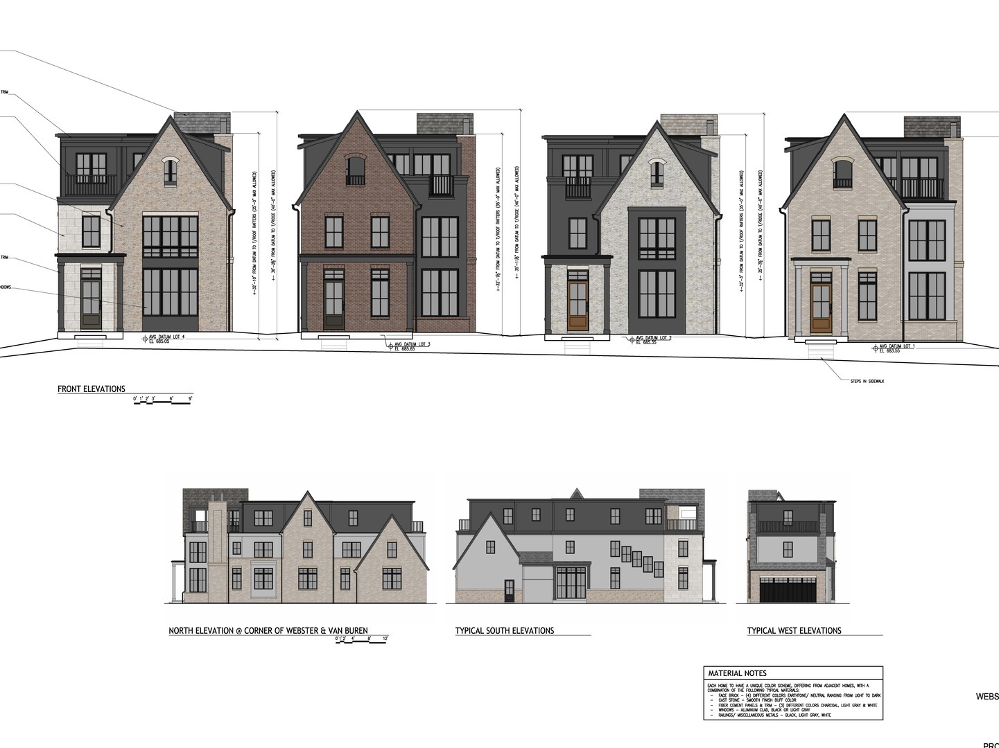 103 South Webster Street Naperville, IL 60540 - Photo 37 of 44 a view of houses with a city view