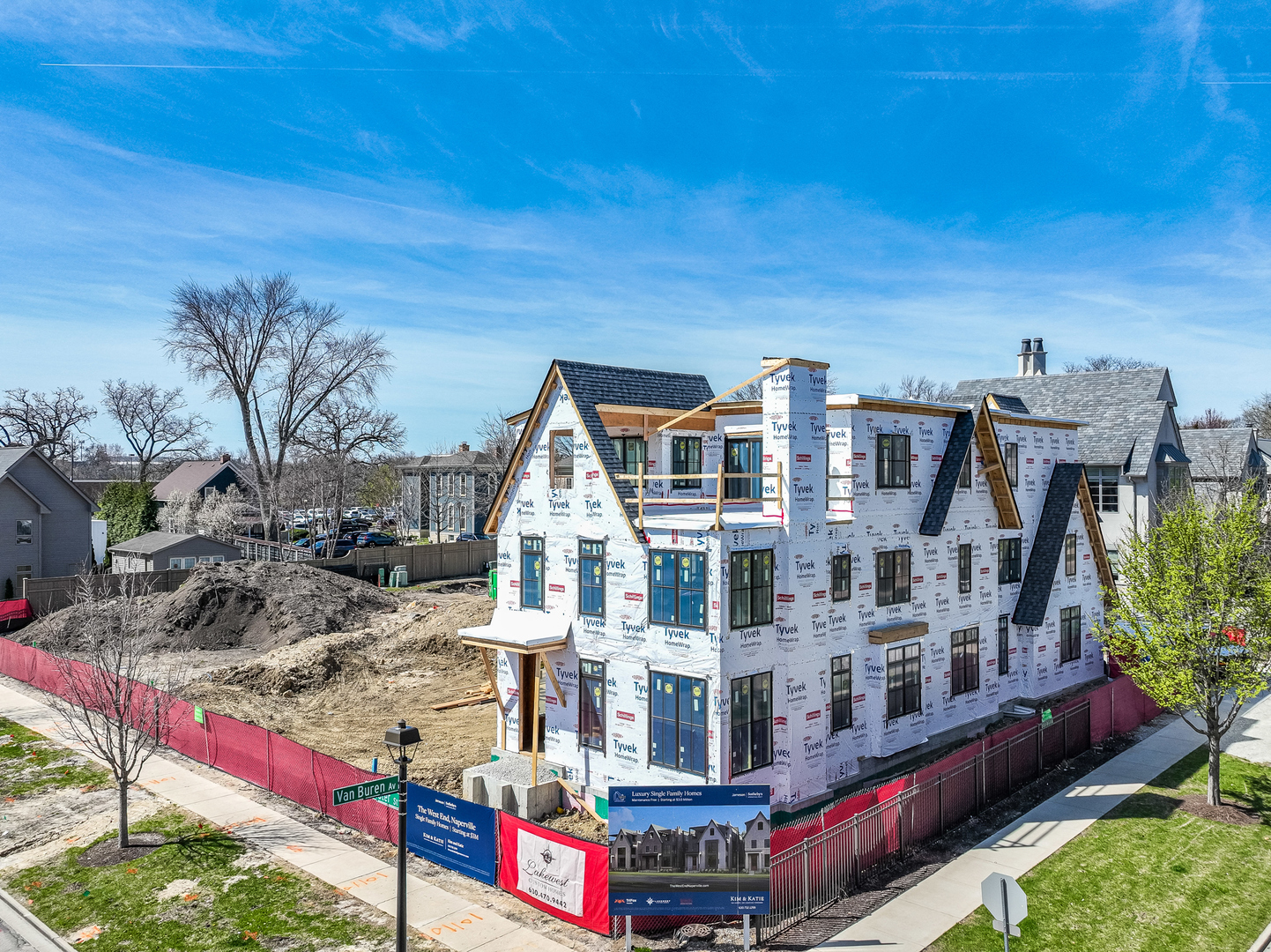 103 South Webster Street Naperville, IL 60540 - Photo 43 of 44 a view of multiple houses with a yard