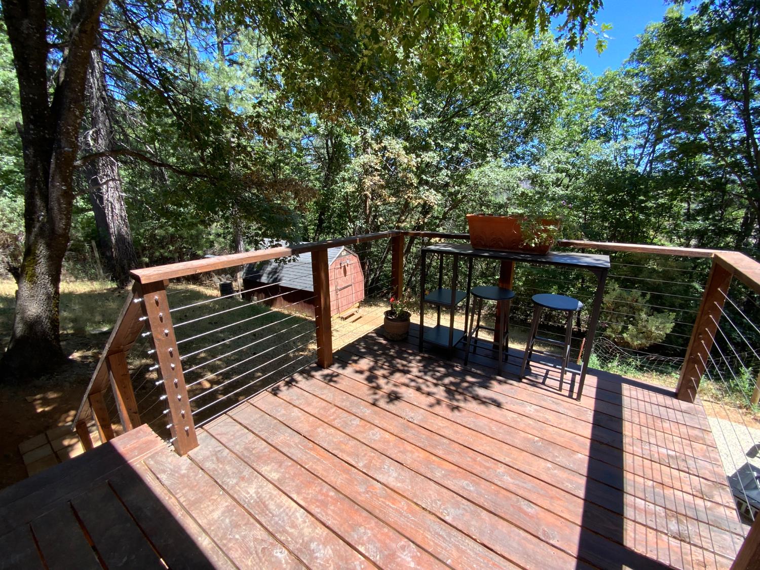 5781 Sly Park Road Pollock Pines, CA 95726 - Photo 30 of 40 a view of outdoor space with seating area