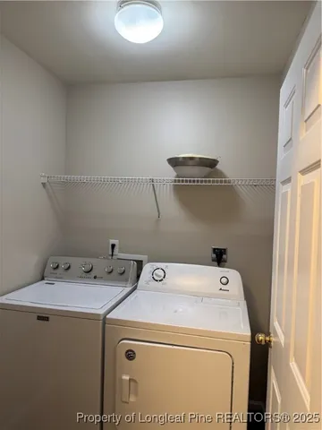 a view of a room with an empty space