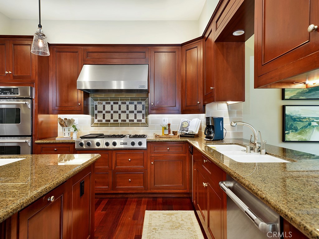 28291 Williams Canyon Road Silverado, CA 92676 - Photo 19 of 74 a kitchen with a sink stove and refrigerator