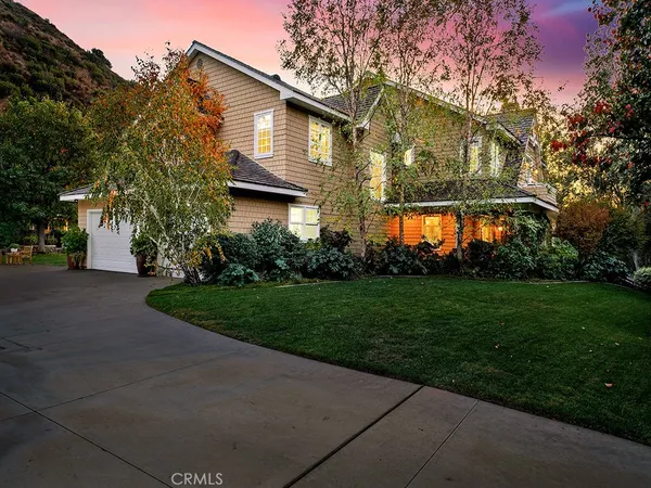 a view of gallery with wooden door