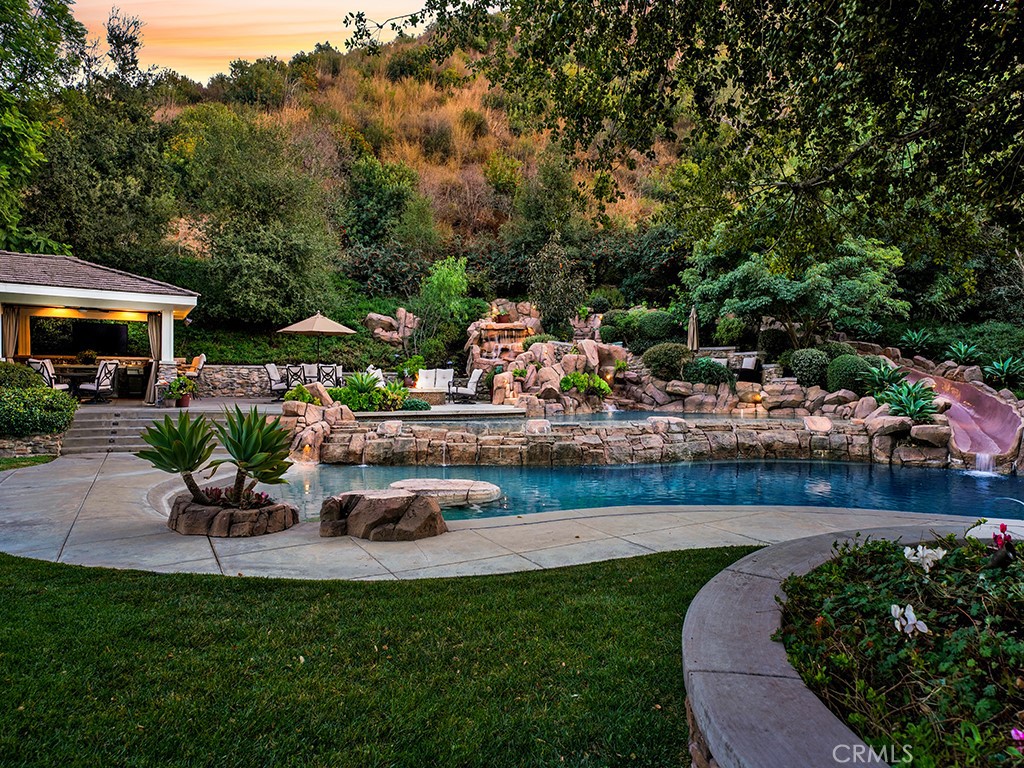 28291 Williams Canyon Road Silverado, CA 92676 - Photo 65 of 74 a view of a garden with patio