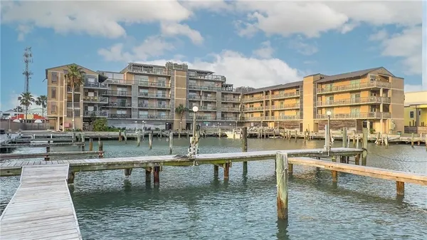 a view of building with lake view and lake view