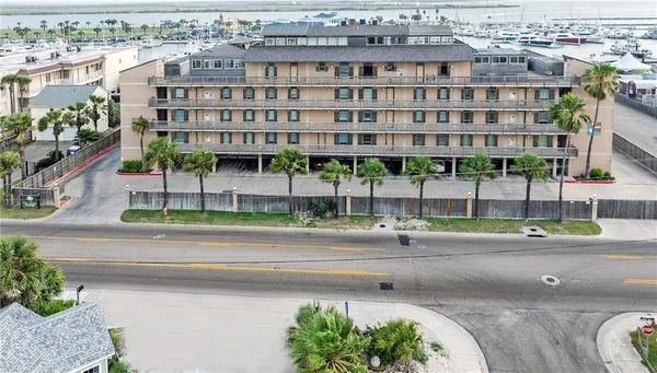 a building view with outdoor space