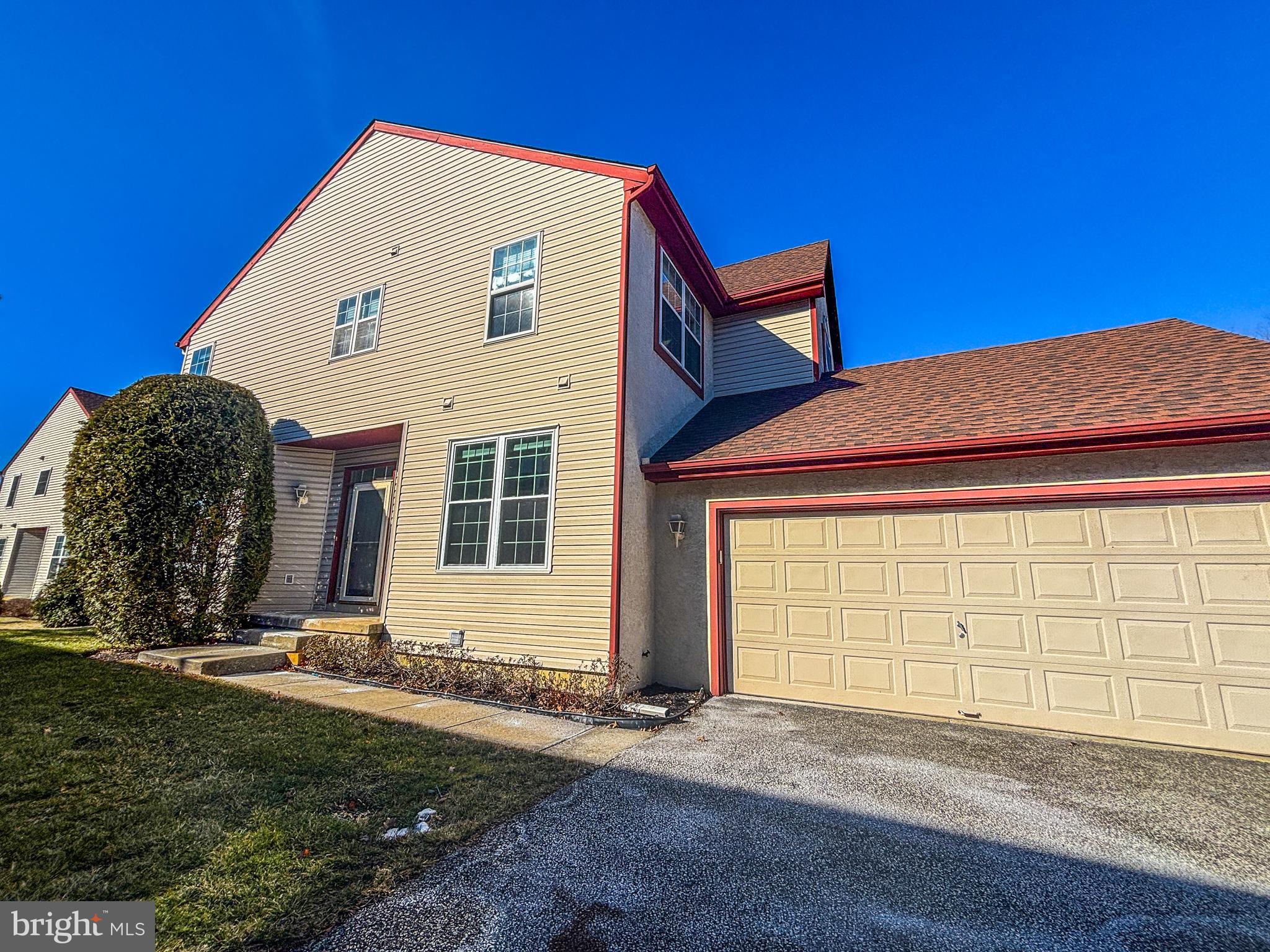 1071 Chanticleer Cherry Hill, NJ 08003 - Photo 18 of 18 a front view of a house with a yard
