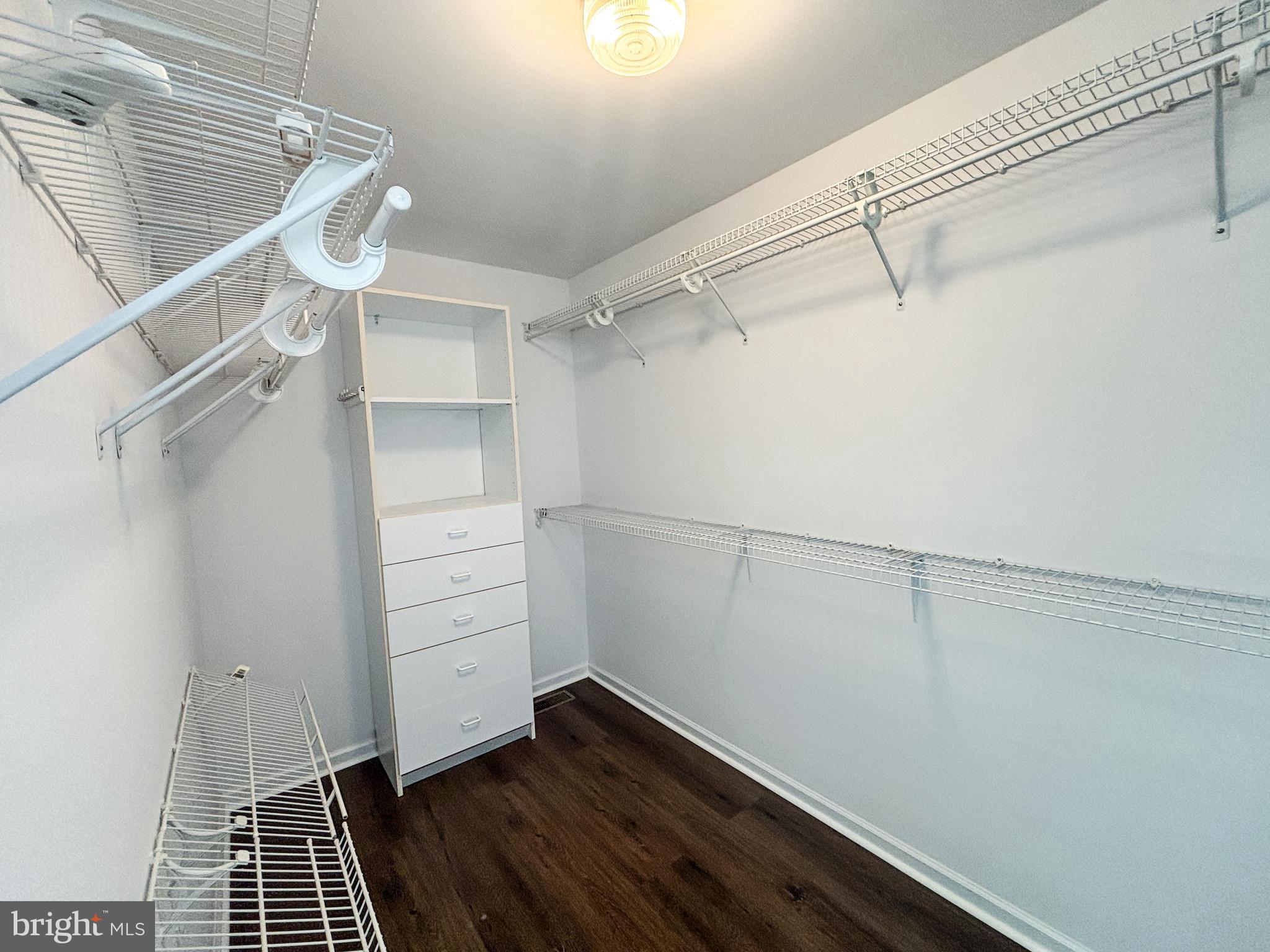 1071 Chanticleer Cherry Hill, NJ 08003 - Photo 10 of 18 a view of walk in closet with empty racks