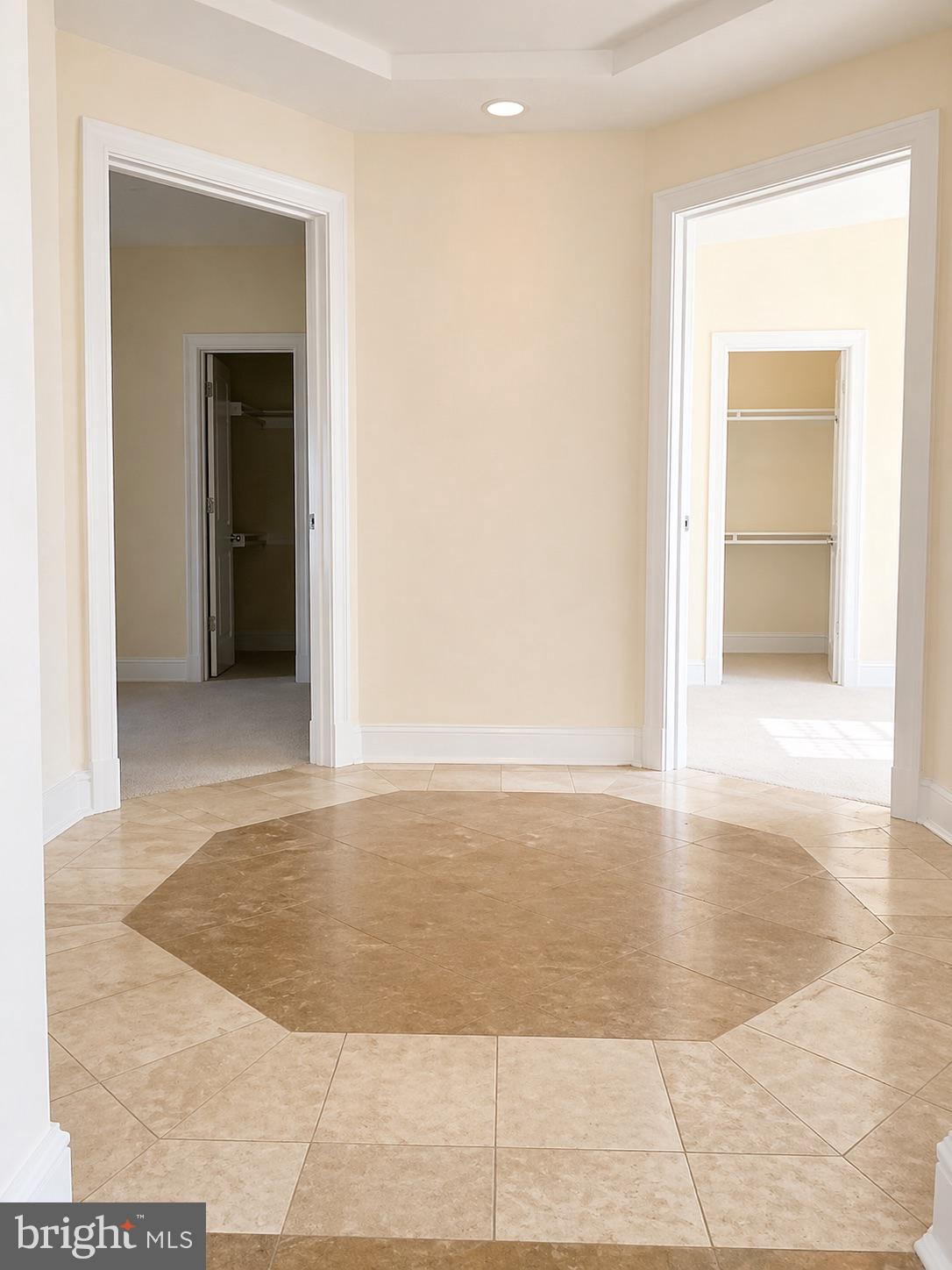 1203 31st Street Northwest, Unit 1 Washington, DC 20007 - Photo 9 of 14 Elegant entryway with tiled design.