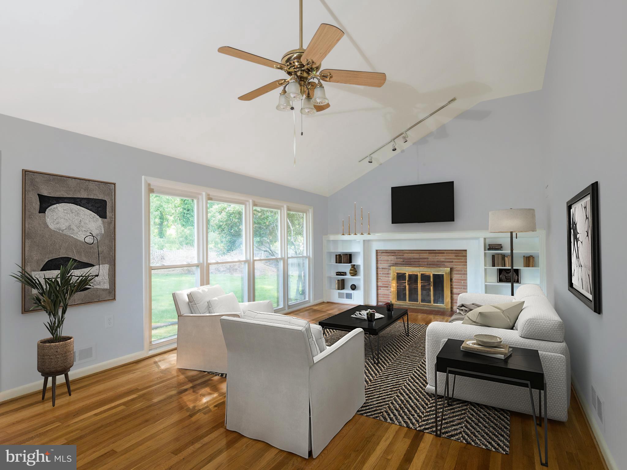 1512 Vivian Court Silver Spring, MD 20902 - Photo 13 of 33 Inviting Living Space - Virtually Staged