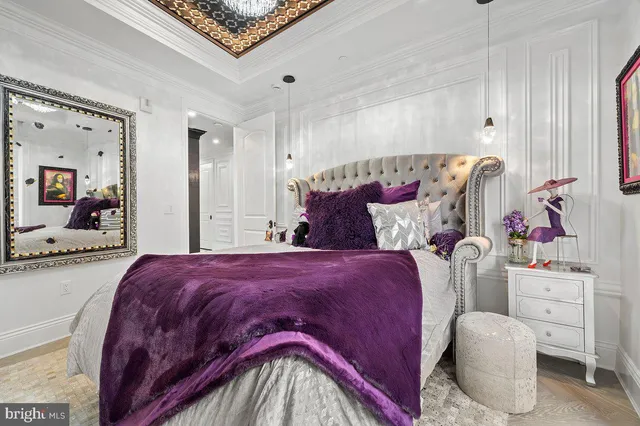 a view of a building from a balcony