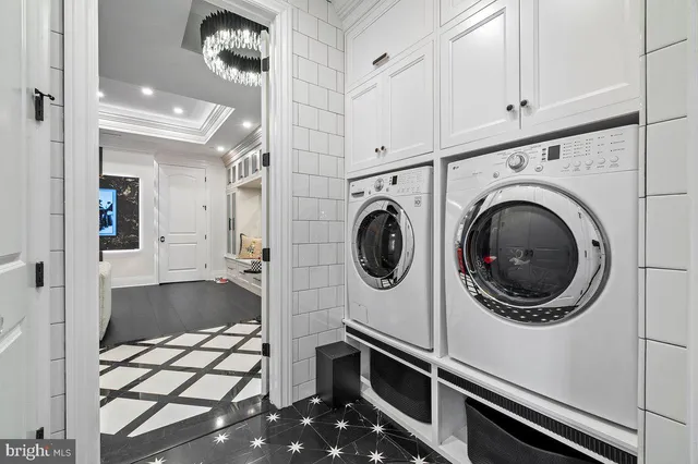 a view of kitchen with microwave and stove