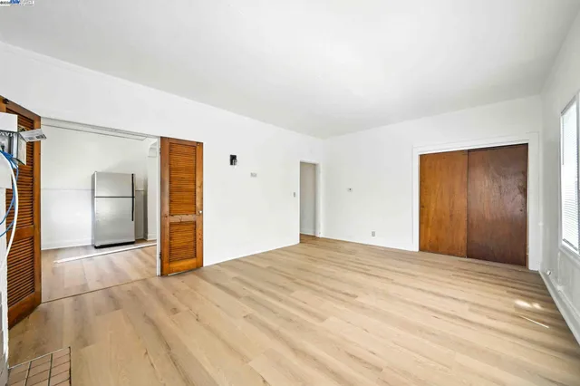 a view of empty room